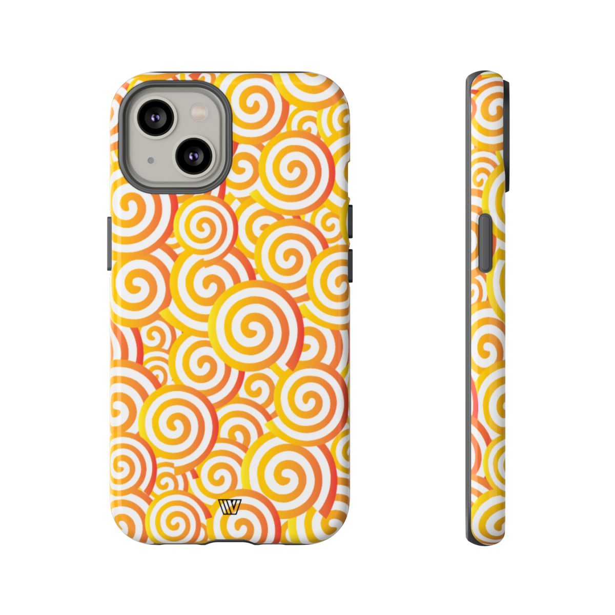 ABSTRACT SPIRAL ORANGE | Tough Phone Case